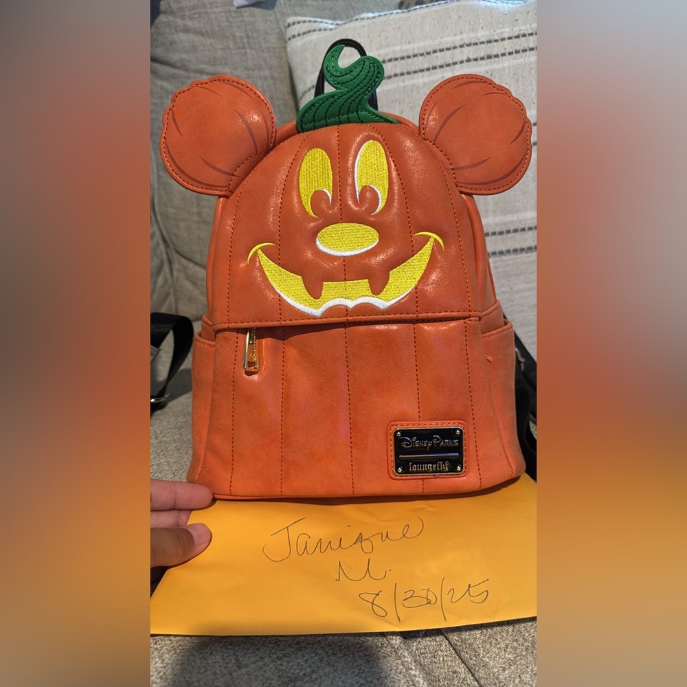 Disney Parks Loungefly Pumpkin Mickey